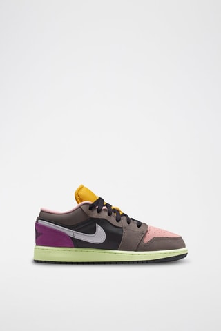 Air Jordan 1 Low SE en cuir - Gris foncé