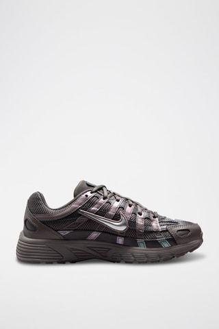 Nike P-6000 (GS) en cuir  - Argenté