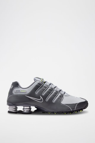 Nike Shox NZ en cuir - Gris foncé