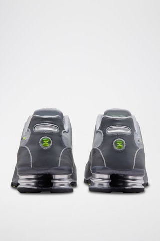 Nike Shox NZ en cuir - Gris foncé