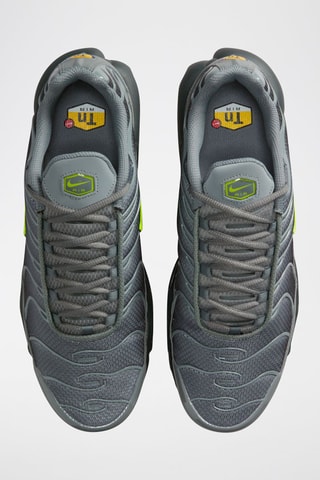 Nike Air Max Plus - Gris foncé et vert fluo