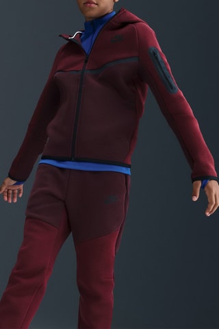 Pantalon ample Tech - Bordeaux et grenat