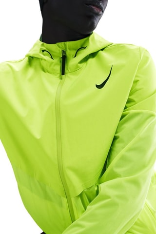 Veste de running à capuche Aeroswift - Vert fluo