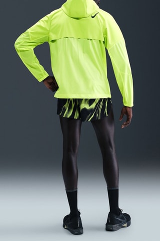Veste de running à capuche Aeroswift - Vert fluo