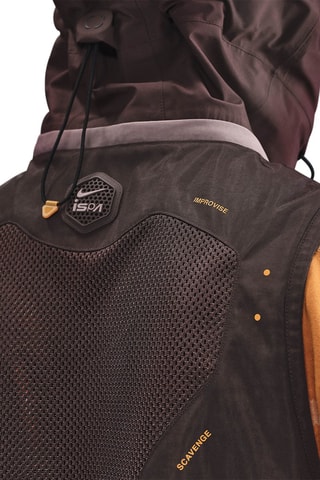Veste sans manches à capuche - Marron