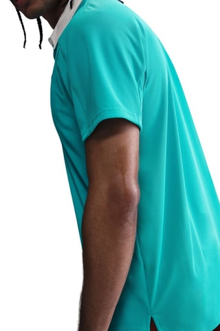 Polo slim de tennis Slam - Vert clair