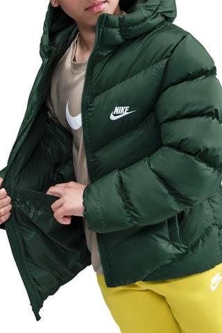 Doudoune à capuche All Day Play - Vert foncé