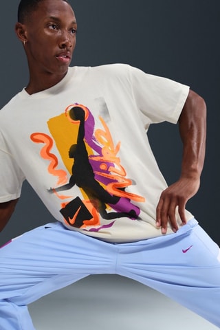 T-shirt de basketball Max90 - Ivoire