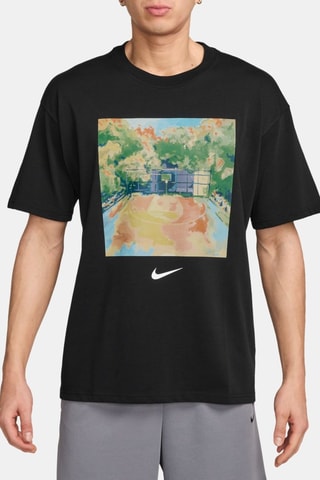 T-shirt ampia Max90 - Nero