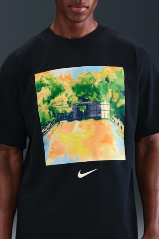 T-shirt ampia Max90 - Nero