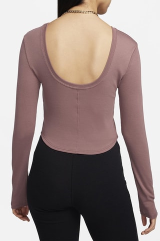 T-shirt Chill - Mauve et noir