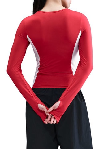 T-shirt Sportswear Shox - Rouge