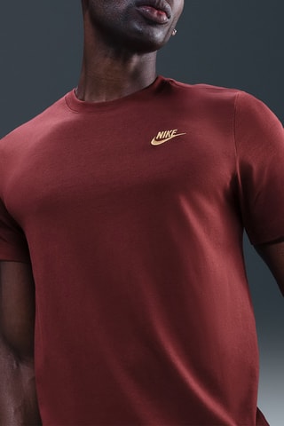 T-shirt Club - Bordeaux et doré