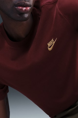 T-shirt Club - Bordeaux et doré