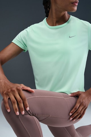 T-shirt de running Tempo - Vert d’eau