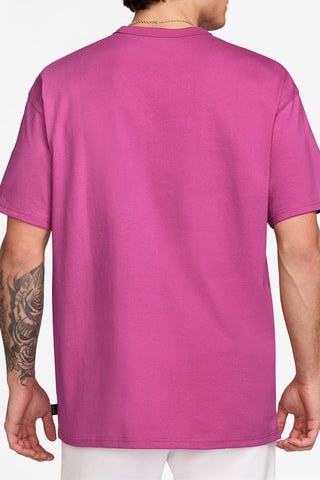T-shirt ample en coton biologique Premium Essentials - Fuchsia