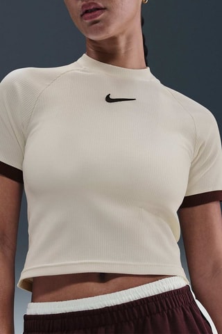 T-shirt cropped - Blanc