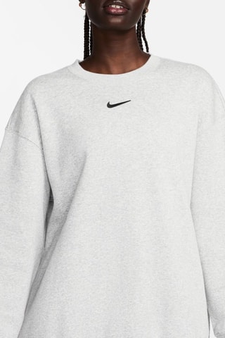 Sweat polaire Nike Sportswear Phoenix - Gris clair chiné