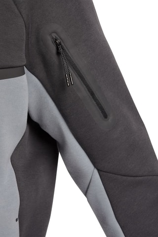 Sweat à capuche Tech - Gris foncé