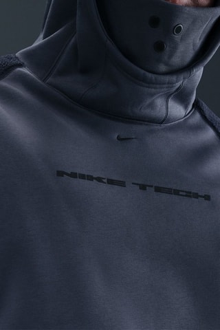 Sweat à capuche Tech - Bleu marine