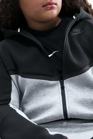 Sweat à capuche Tech - Noir