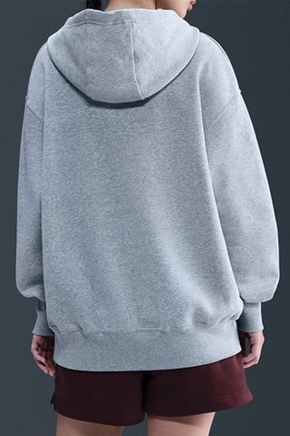 Sweat polaire à capuche Phoenix - Gris clair chiné