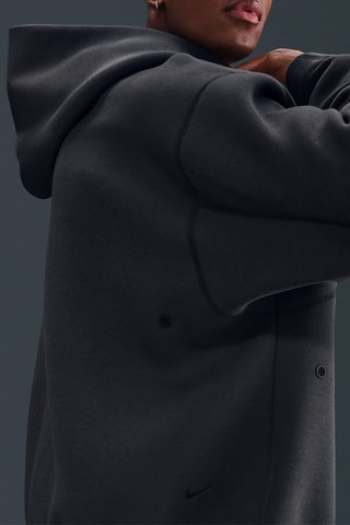 Sweat à capuche Tech - Anthracite
