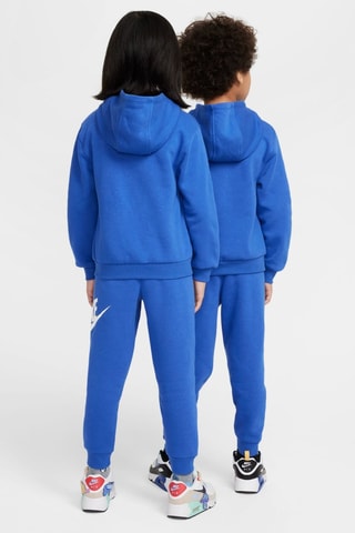 Felpa con cappuccio e pantaloni in pile Nike Club - Blu elettrico