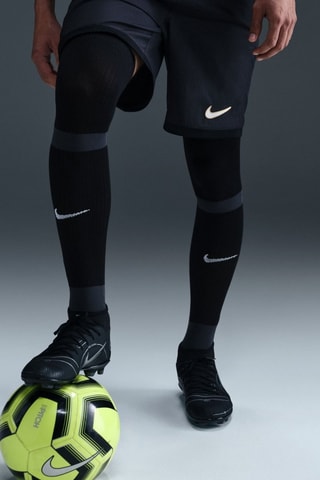 Short slim de football Academy - Noir