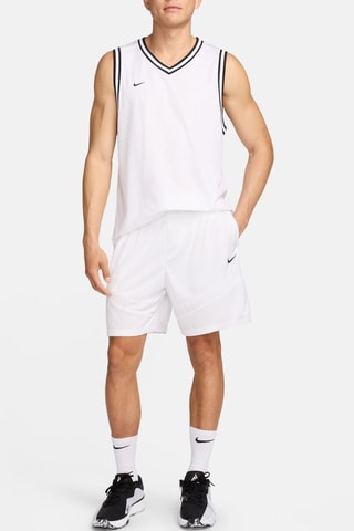 Short de basketball Nike Icon - Blanc