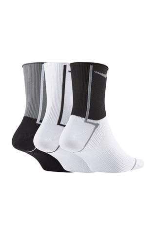 3 paires de chaussettes Nike Everyday Plus Lightweight - Blanc et noir 