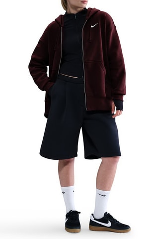 Sweat polaire à capuche Sportswear Phoenix - Bordeaux