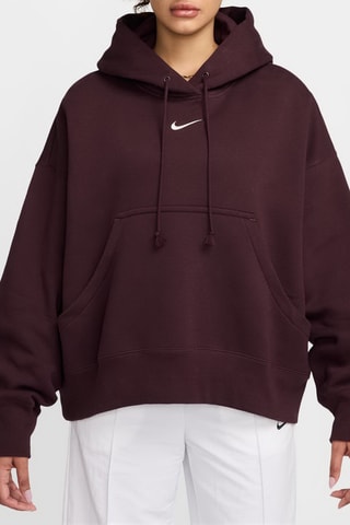 Sweat polaire à capuche Sportswear Phoenix - Bordeaux