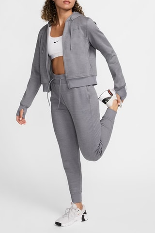 Sweat à capuche Nike Therma-FIT One - Gris chiné