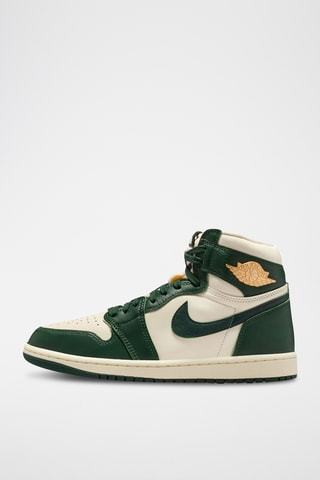 Air Jordan 1 Retro High OG en cuir - Vert et blanc