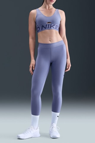 Brassière Nike Pro Indy Plunge - Indigo