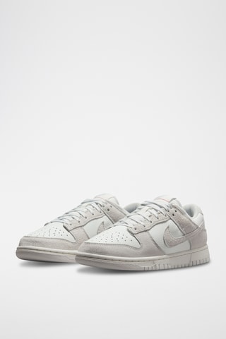 Nike Dunk Low en cuir - Blanc