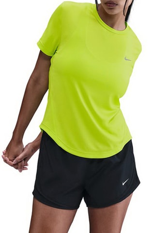 T-shirt Nike Tempo - Vert fluo