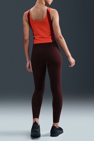 Legging taille haute Nike Universa - Rouge foncé