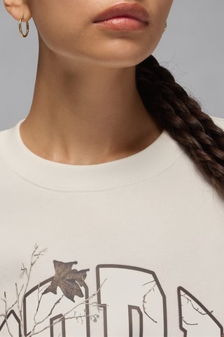 Sweat polaire Jordan Brooklyn - Blanc