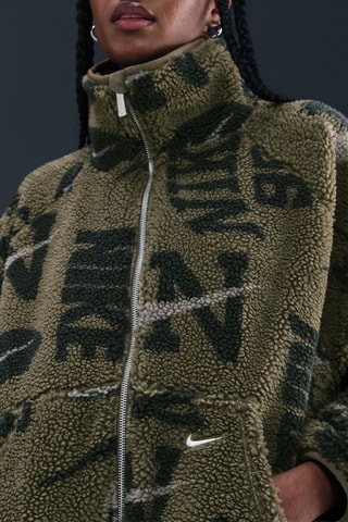 Sweat polaire Nike Sportswear - Vert olive
