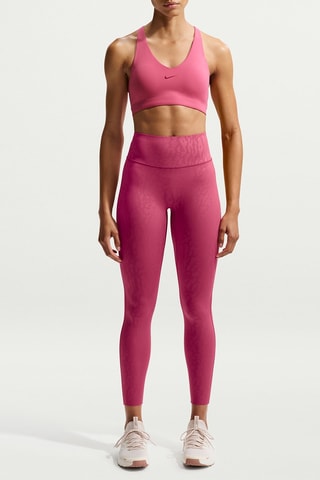 Legging taille haute W NK DF UNVRSA HR 7/8 EMB - Rose