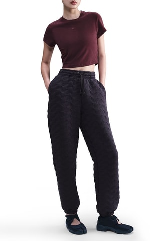 Pantalon polaire Nike Sportswear Phoenix - Noir