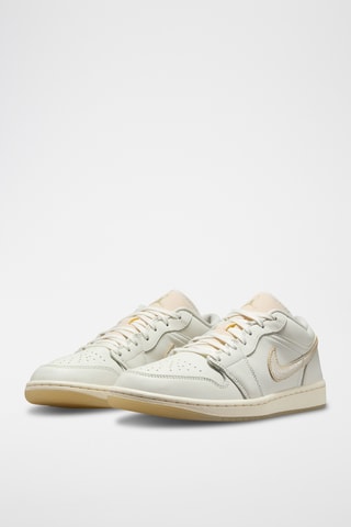 Air Jordan 1 Low SE en cuir - Blanc
