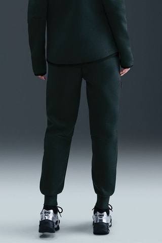 Pantalon polaire taille haute Nike Sportswear Tech - Vert foncé