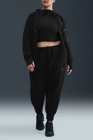 Pantalon polaire taille haute Nike Sportswear Tech - Noir