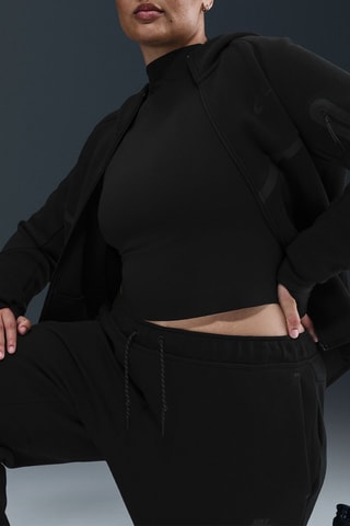 Pantalon polaire taille haute Nike Sportswear Tech - Noir