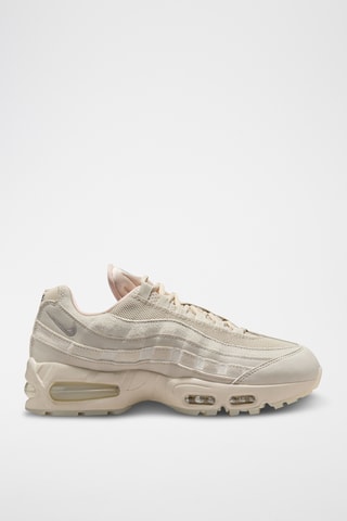 Nike Air Max 95 Big Bubble en cuir - Blanc