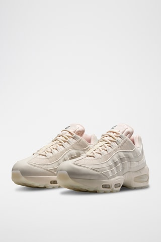 Nike Air Max 95 Big Bubble en cuir - Blanc