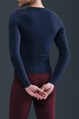 T-shirt Nike One Fitted - Bleu marine